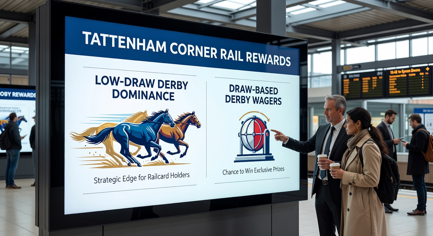 Close-up of horses battling down the Tattenham Corner rail in the Epsom Derby, low-drawn favorite pressing the pace on firm ground